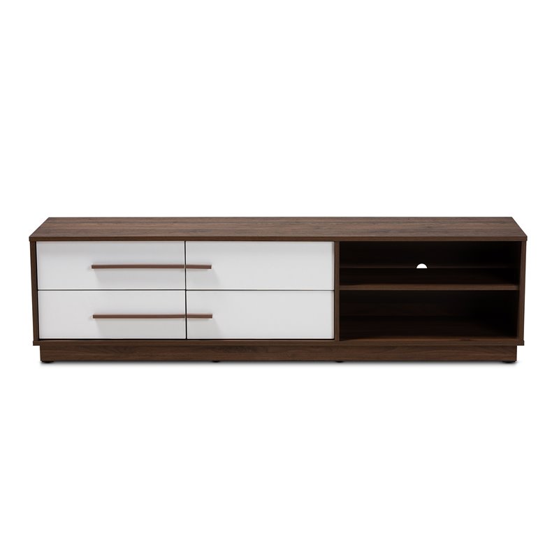 Allora Mid-Century Wood TV Stand for TVs up to 63