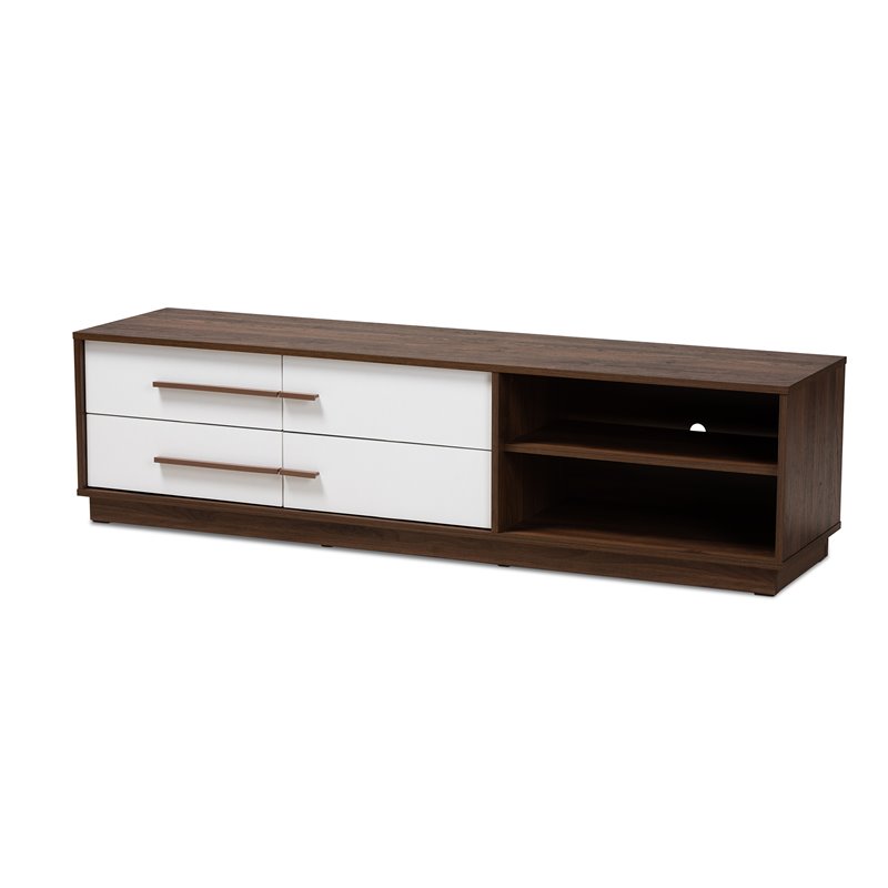 Allora Mid-Century Wood TV Stand for TVs up to 63