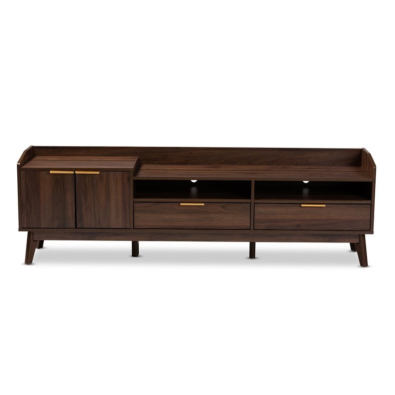 Allora Mid-Century Wood TV Stand for TVs up to 70