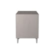 Allora Mid Century Modern Wood 7 Drawer Dresser in Gray