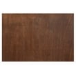 Allora Mid Century Wood Queen Panel Bed in Walnut (Brown)