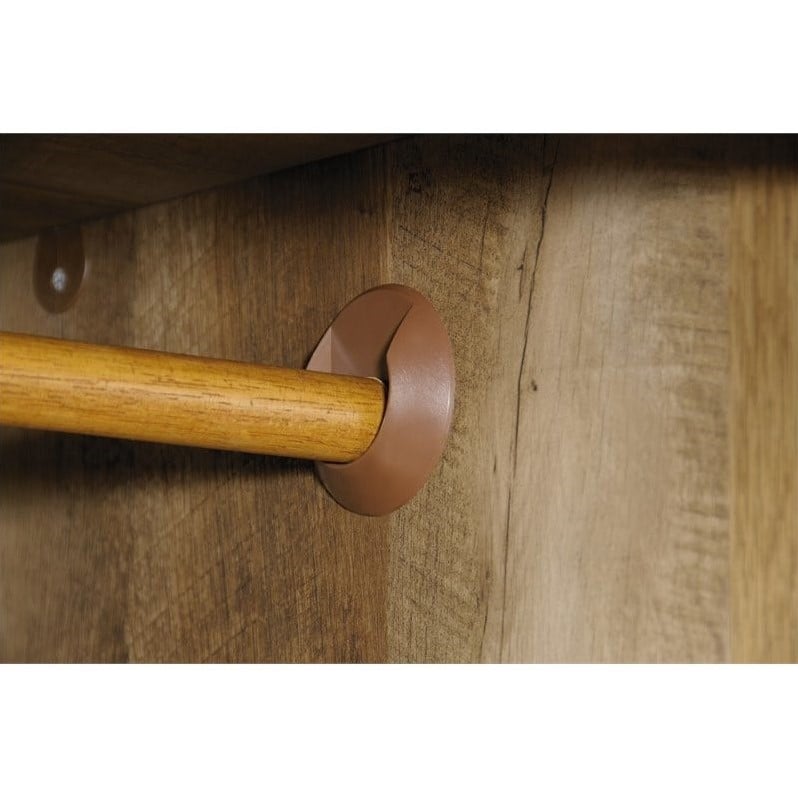 Allora Armoire in Craftsman Oak