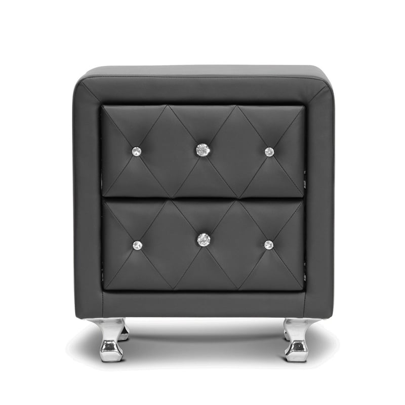 Allora Nightstand in Black