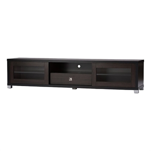 Allora Modern Wood TV Stand for TVs up to 70&quot in Dark Espresso