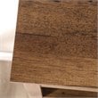 Allora 5-Shelf Modern Engineered Wood Bookcase in Vintage Oak