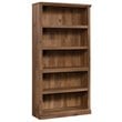 Allora 5-Shelf Modern Engineered Wood Bookcase in Vintage Oak