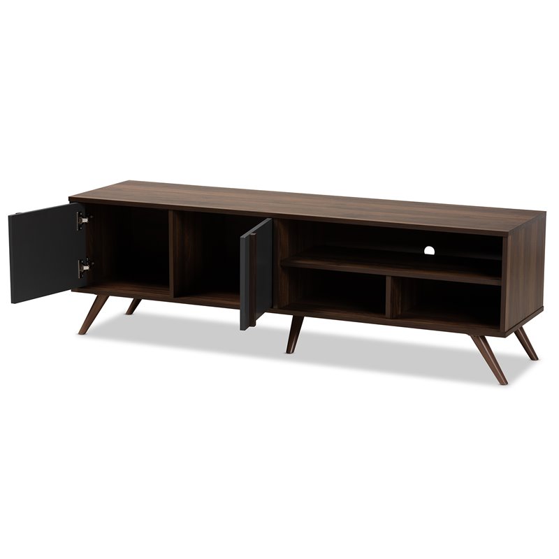 Allora Modern 2-Door Wood TV Stand for TVs up to 50