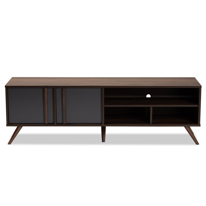 Allora Modern 2-Door Wood TV Stand for TVs up to 50