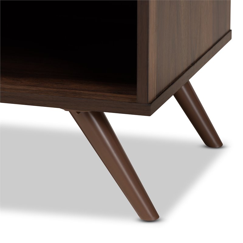 Allora Modern 2-Door Wood TV Stand for TVs up to 50