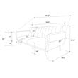 Allora Sleeper Sofa in Green