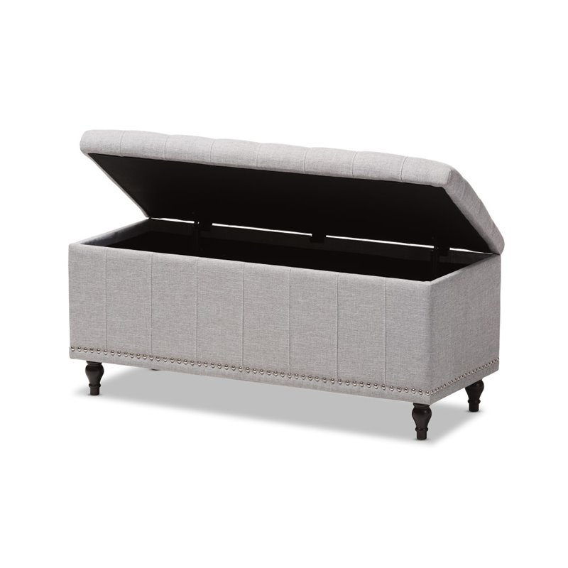 Allora Storage Bench in Grayish Beige