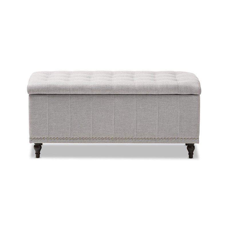 Allora Storage Bench in Grayish Beige