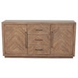 Allora Wood Dining Sideboard in Weathered Natural (Brown)
