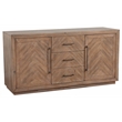 Allora Wood Dining Sideboard in Weathered Natural (Brown)