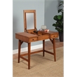 Allora Wood Bedroom Vanity in Acorn (Brown)