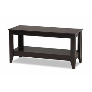 Allora Wenge Finished Wood Coffee Table