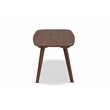 Allora Contemporary Brown Finished Coffee Table