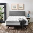 Allora Polyester White California King Mattress Firm 14