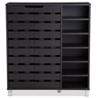 Allora 2 Door Shoe Cabinet in Espresso