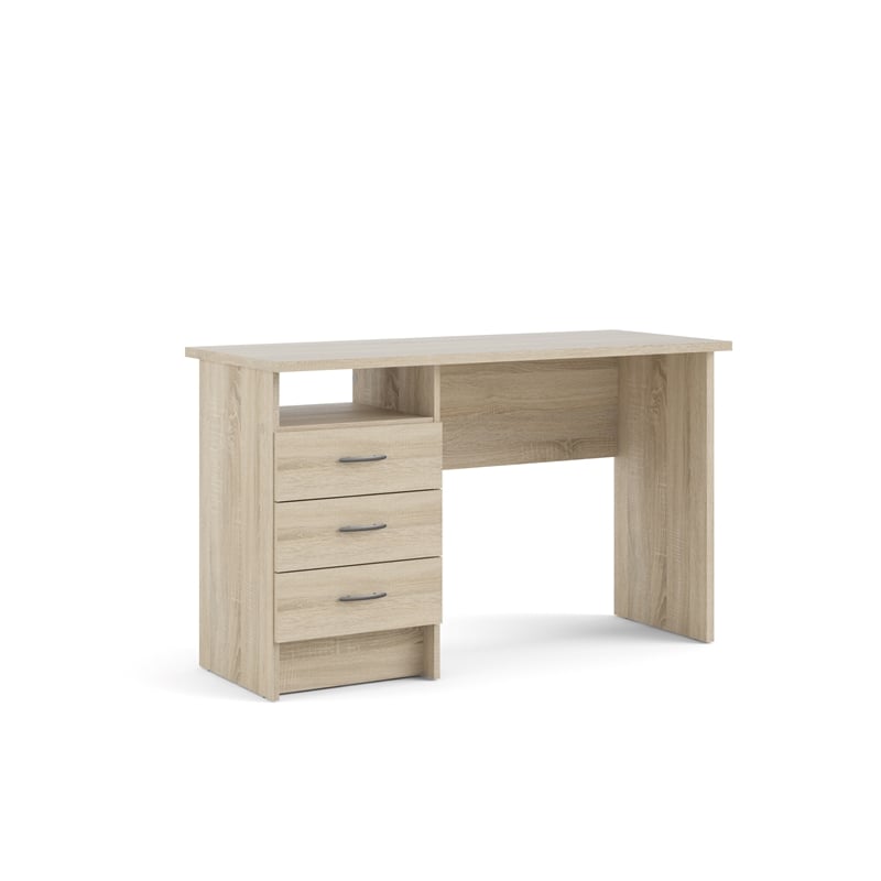 Allora Engineered Wood Oak Desk Rectangular 47.28