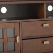 Allora Modern Wood TV Media Stand for TVs up to 72