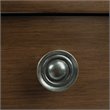 Allora Contemporary Computer Desk in Natural Aged Brown