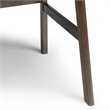 Allora Contemporary Computer Desk in Natural Aged Brown