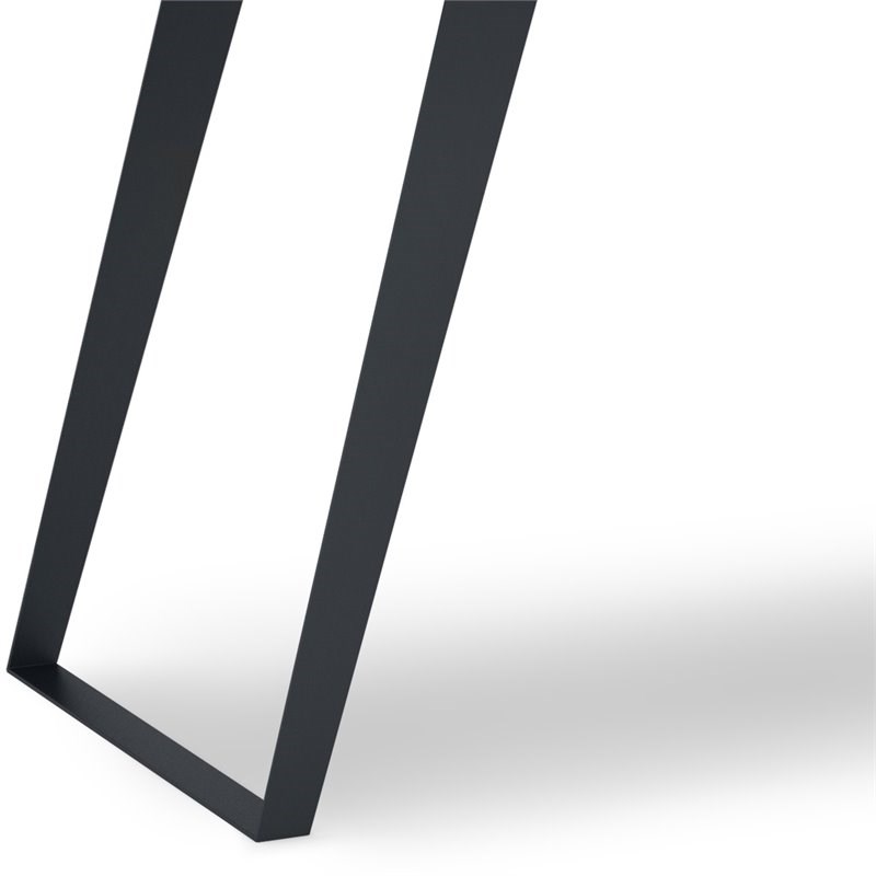 Allora Solid Acacia Wood Writing Desk in Golden Wheat