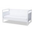 Allora Cottage Farmhouse White  Wood Twin Size Daybed