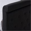 Allora Scrolled Arm Fabric Tufted Queen Daybed with Trundle in Gray