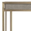 Allora Modern Console Table in Charcoal Gray