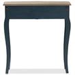 Allora Contemporary Console Table in Provincial Blue Spruce