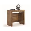 Allora Modern Wood Italian Extendable Console Table in Brown
