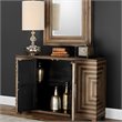 Allora Contemporary  Geometric Accent Console Table in Natural