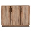 Allora Oak Finished Wood 3-Door Dining Room Sideboard Buffet