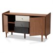 Allora Brown and Grey Finished Wood 2-Door Dining Room Buffet