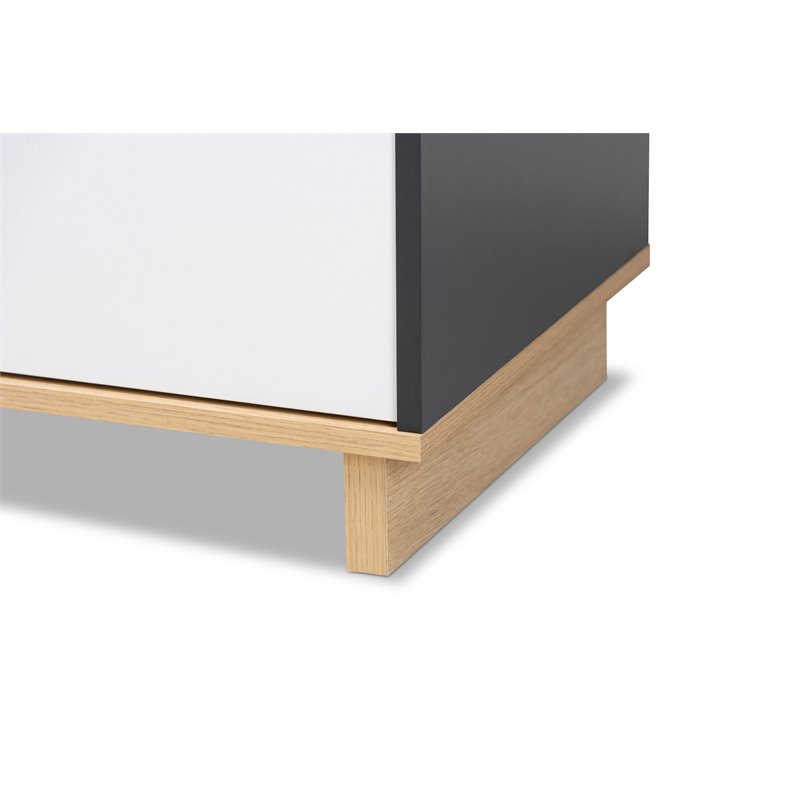 Allora Contemporary Multicolor 2-Door Wood Dining Room Sideboard