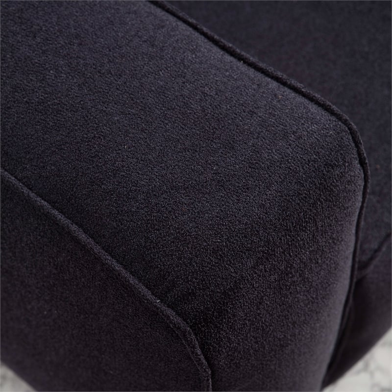 Allora Mid-Century Modern Tight Back French Boucle Fabric Sofa in Gray