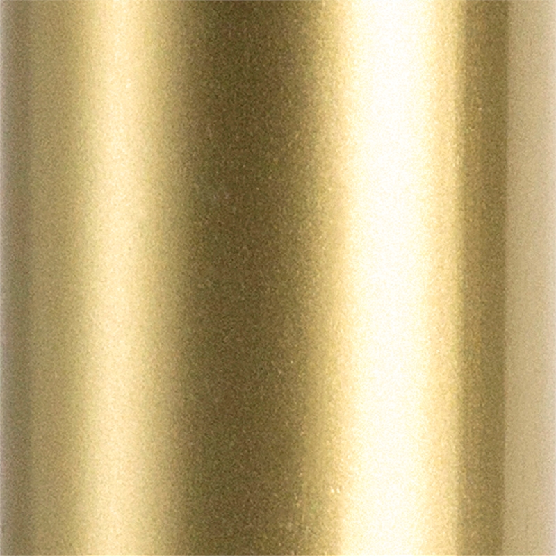 Allora Mid-Century Brass Metal Round Coffee Table with White Lacquer Shelf