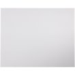 Allora Mid-Century 3 Drawer Nightstand in White and Chrome Finish