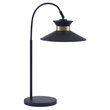 Bromi Design Gracie Metal Arc Table Lamp in Black