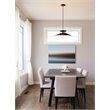 Bromi Design Gracie Metal Pendant Lamp in Black