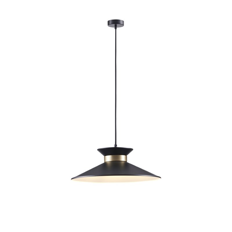Bromi Design Gracie Metal Pendant Lamp in Black