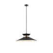 Bromi Design Gracie Metal Pendant Lamp in Black