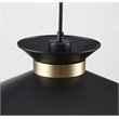 Bromi Design Gracie Metal Pendant Lamp in Black