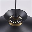Bromi Design Gracie Metal Pendant Lamp in Black