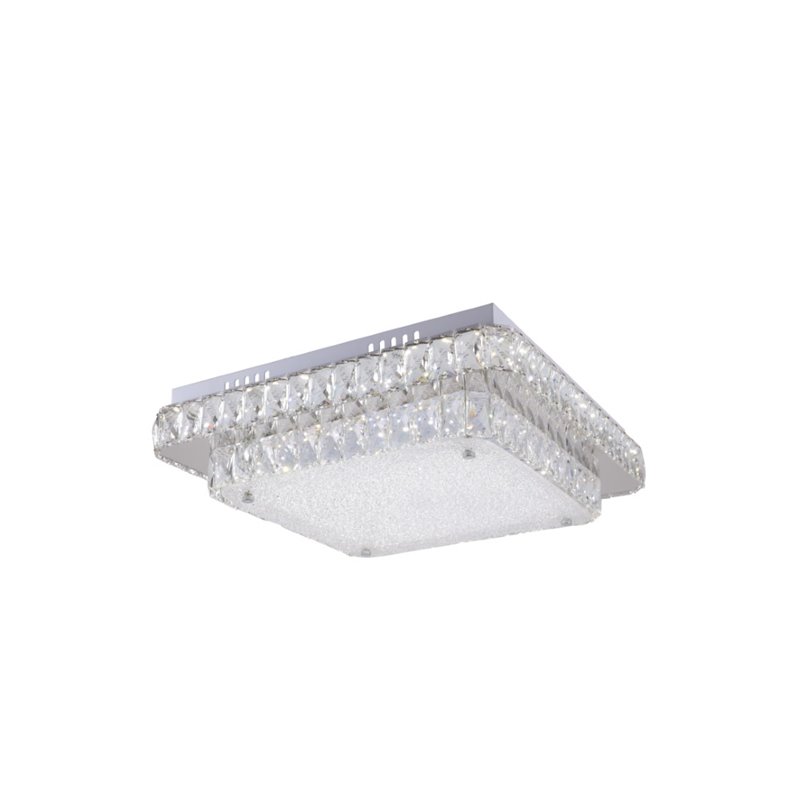 Bromi Design Brilliant Stainless Steel RD-S Flush Mount in Chrome