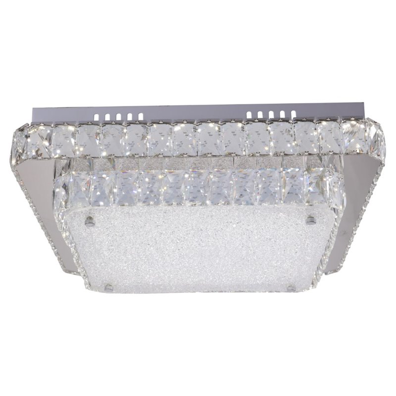 Bromi Design Brilliant Stainless Steel RD-S Flush Mount in Chrome