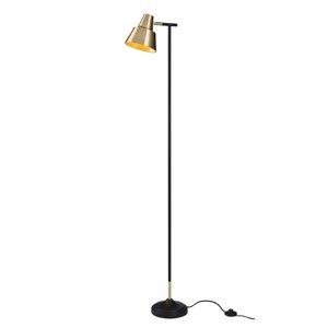 Bromi Design Bryant Metal Floor Lamp in Brass
