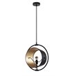 Bromi Design Trinity Metal Pendant Lamp in Black